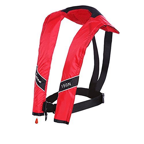 High Security Grownup Life Jacket with Whistle - Auto Version ...