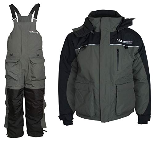 WindRider Ice Fishing Suit Insulated Bibs and Jacket 